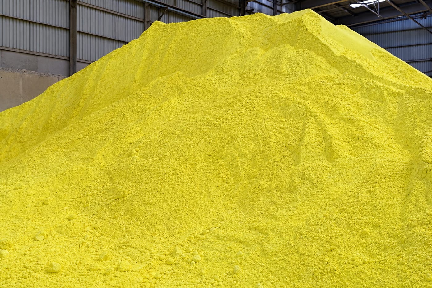 Granular Sulfur — packaging & logistics