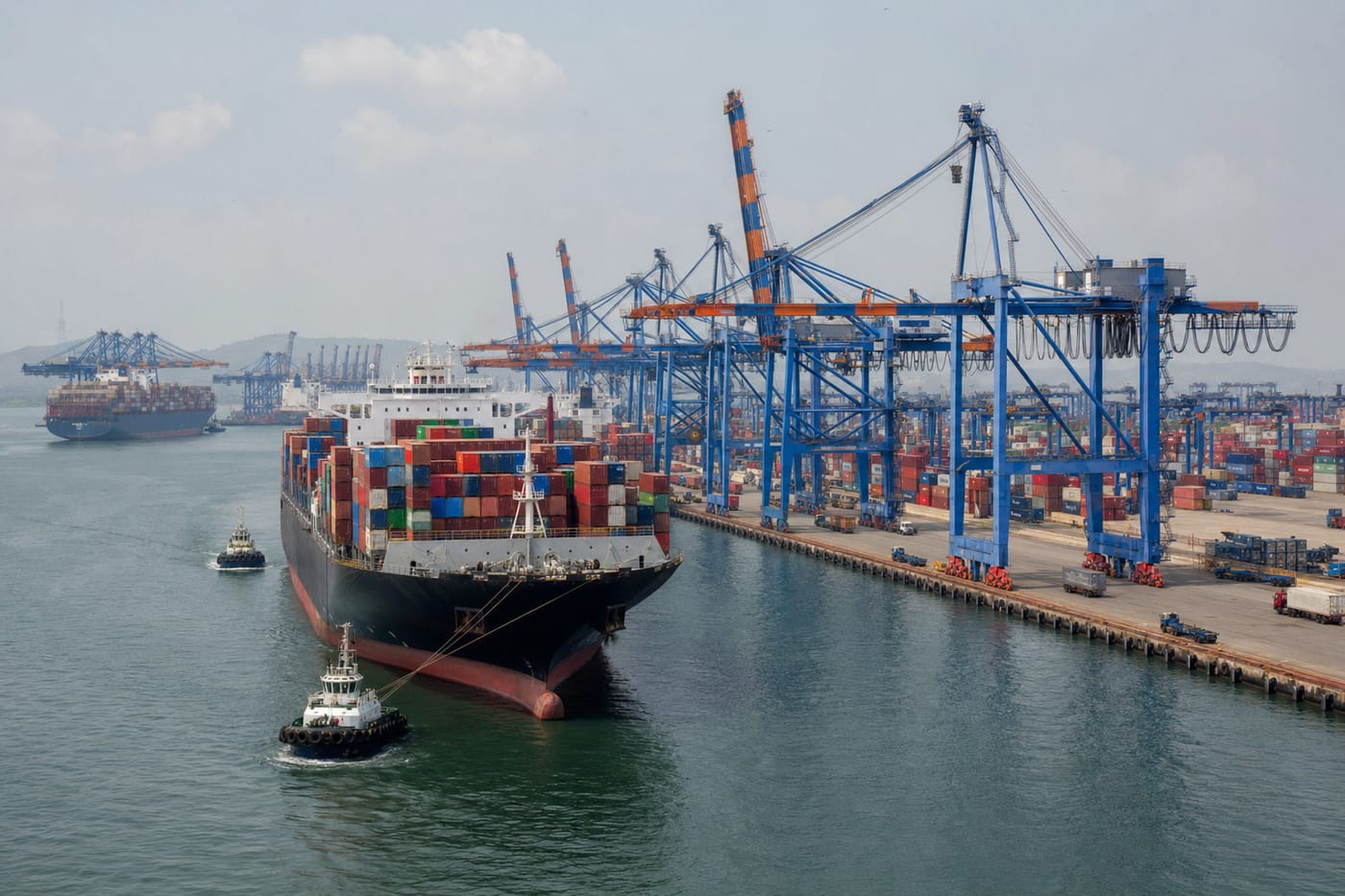 Export logistics to India