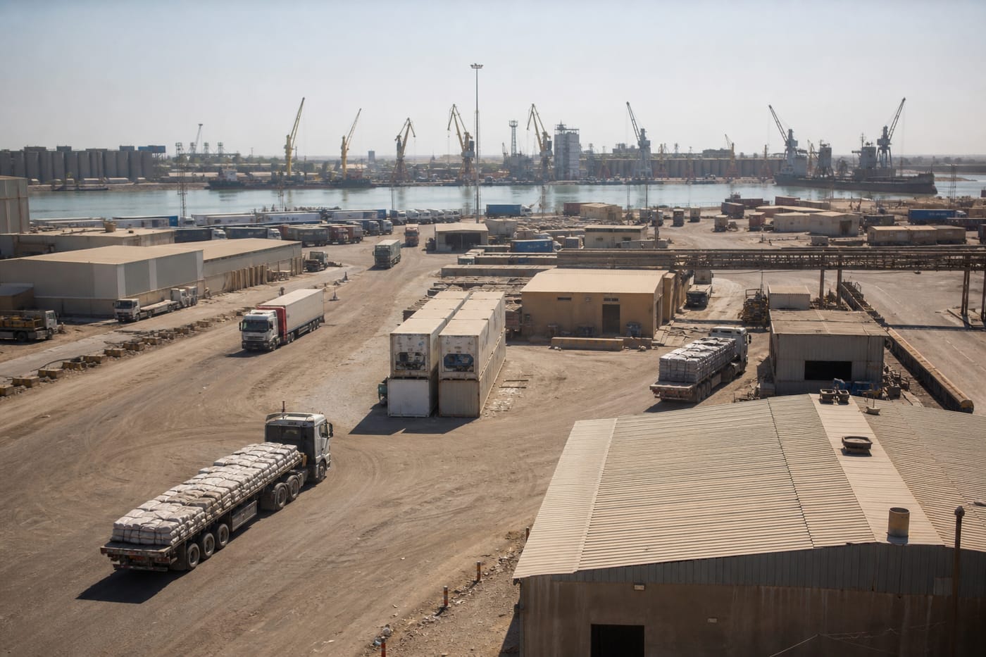 Export logistics to Iraq