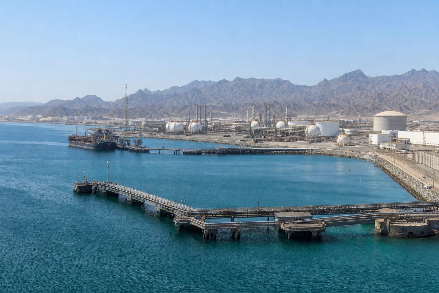 Export logistics to Oman